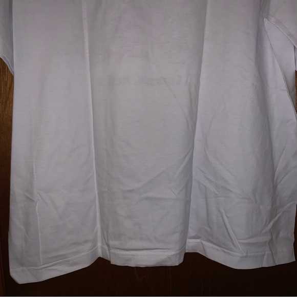 Men’s XL AMERICAN COTTON EURO White BUD SMOKER Weed Tee Shirt 3 Monkeys NWOT - Picture 7 of 8